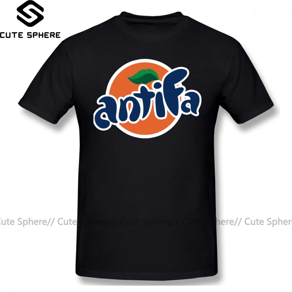 Antifa Marškinėliai Antifa T-Shirt Spausdinti Vyrai Tee Marškinėliai Trumpomis Rankovėmis, Juokinga, Negabaritinių Atsitiktinis Medvilnės Marškinėlius