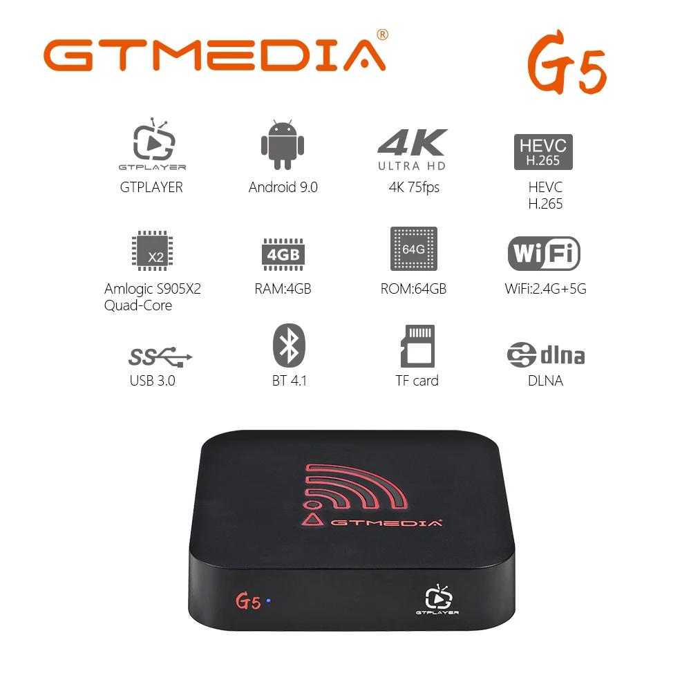 Smart TV BOX GTmedia G5 