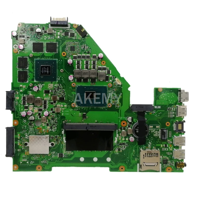 Akemy X550VX Nešiojamojo kompiuterio motininė plokštė, Skirta Asus X550VX X550V originalus mainboard GTX950M GPU I7-6700HQ i5-6300HQ 4GB/8GB
