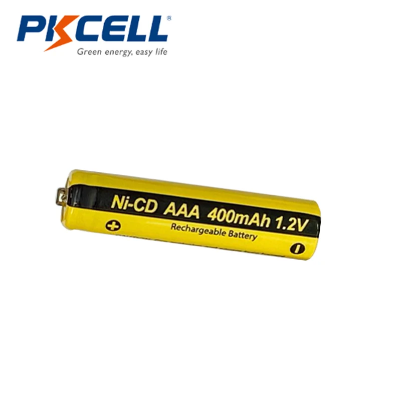 24PCS PKCELL AAA baterijos 1.2 v nicd 400mah aaa tipo akumuliatorius, skirtas Vejos šviesos, saulės šviesos, elektros žaislas Korp Valiklis