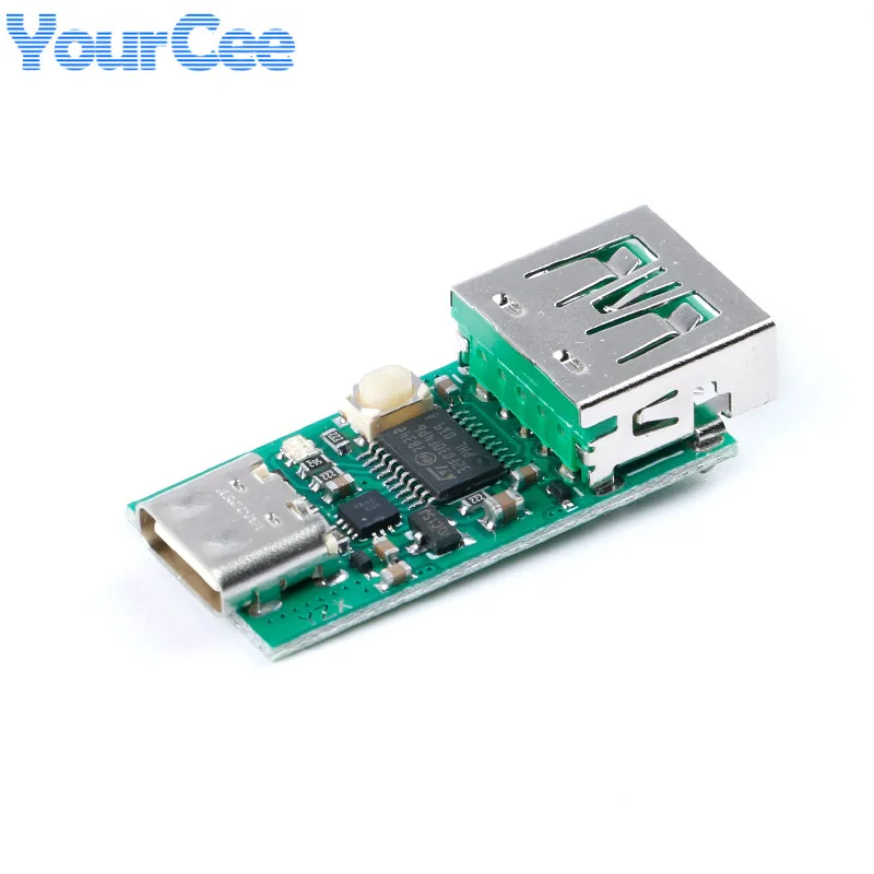 Tipas-C USB-C Maitinimo įtampa Pakeisti Valdybos Modulis PD2.0 PD3.0 Sukelti DC Klaidingą Sukčiai Greitai Greitai Įkrauti Detektorius Valdybos Modulis