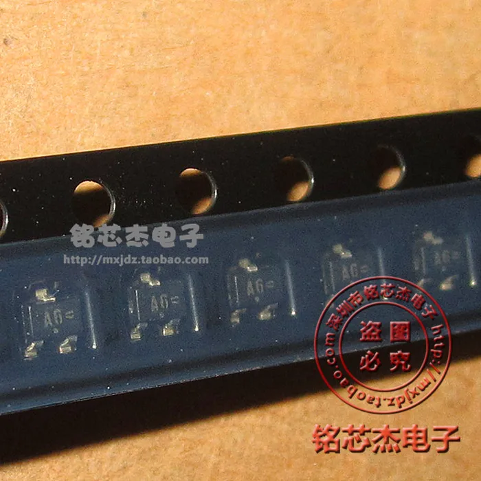 BAS16W Didelės spartos diodų tranzistoriai Triode Tranzistorius SOT-323 ženklu A6t/A6w SMD sandėlyje Naujas Originalus IC 