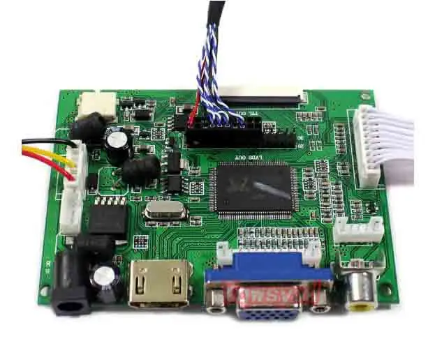 HDMI+VGA 2AV Kontrolės Valdyba Rinkinys B170PW03 LTN170WX LP171WP4 LP171WX2 1 440 X 900 LCD LED ekrano Vairuotojo Lenta