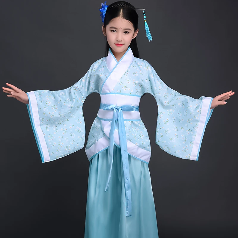 Kostiumas Mergaitėms, Vaikams, Kimono Tradicinė Derliaus Etninės Ventiliatorius Studentų Choras, Šokių Kostiumas Japonų Kimono Yukata Stilius