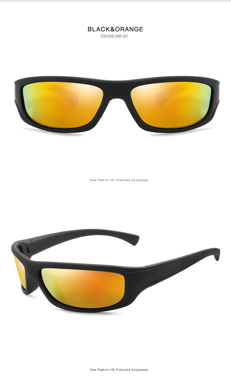 Poliarizuoti Akiniai nuo saulės Moterims UV400 Juodu Rėmu Sporto Saulės Akiniai Vyrams, Prekės ženklo Dizaineris Vairavimo Akiniai Gafas 2020 Karšto