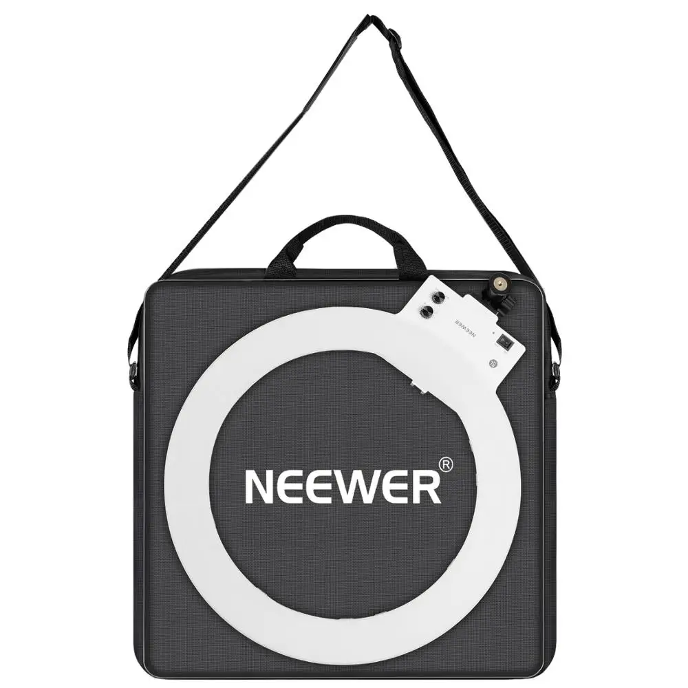 Neewer Fotografijos Krepšys Apsaugos Atveju Suderinama su 18 colių Kameros Žiedas Šviesos Patvarus Nailono lengvas Juoda