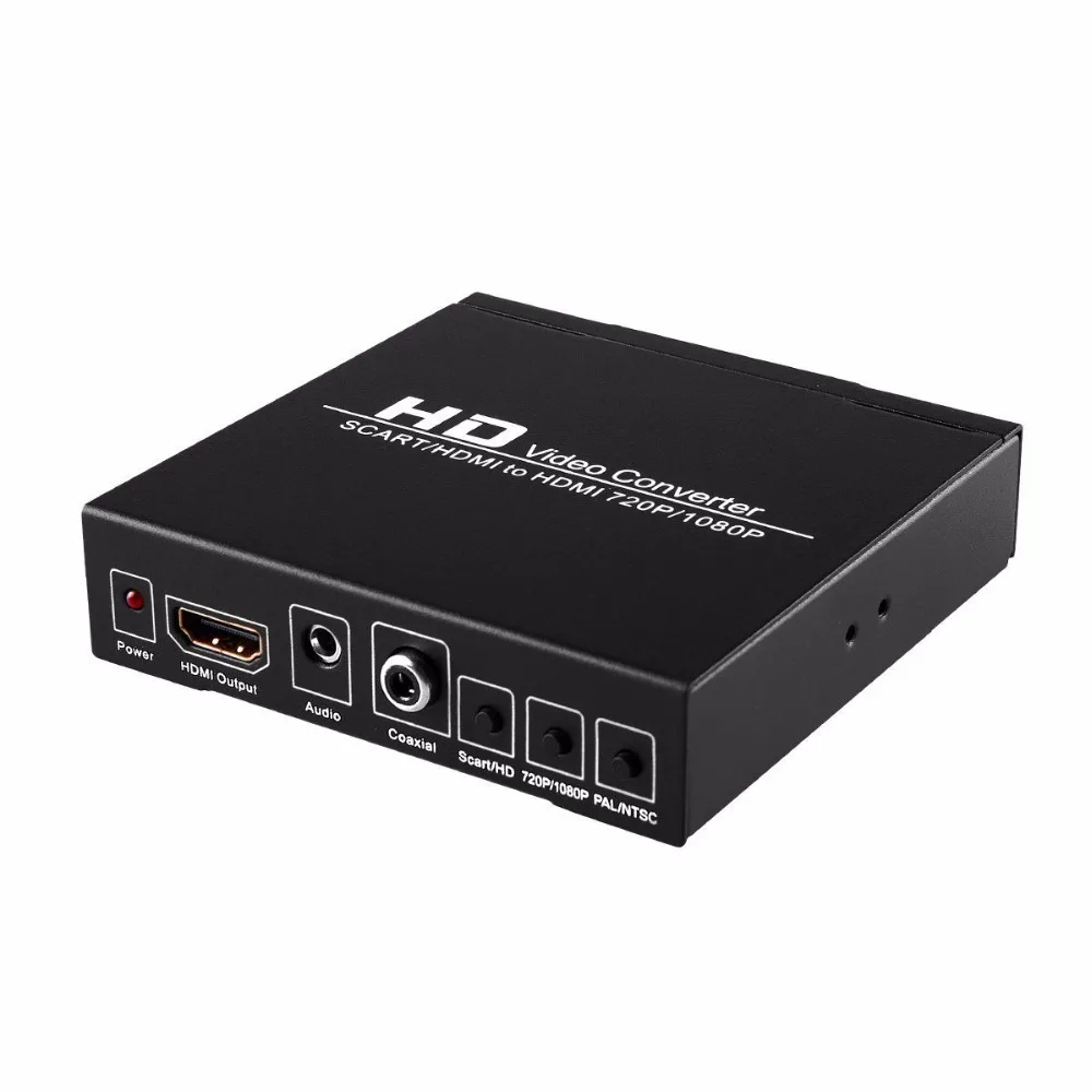 SCART HDMI į HDMI Konverteris Full HD 1080P Digital High Definition Video Konverter ES/JAV Kištuko Adapteris, HDTV, HD
