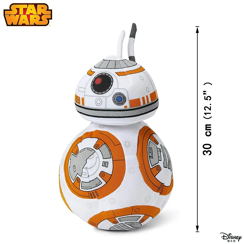 30cm Star Wars Force Pažadina Kalbėti BB-8 Lėlės Baltas Karys R2D2 Robotas Įdaryti Pliušinis Žaislas Vaikams, Kalėdų, Naujųjų Metų Dovana