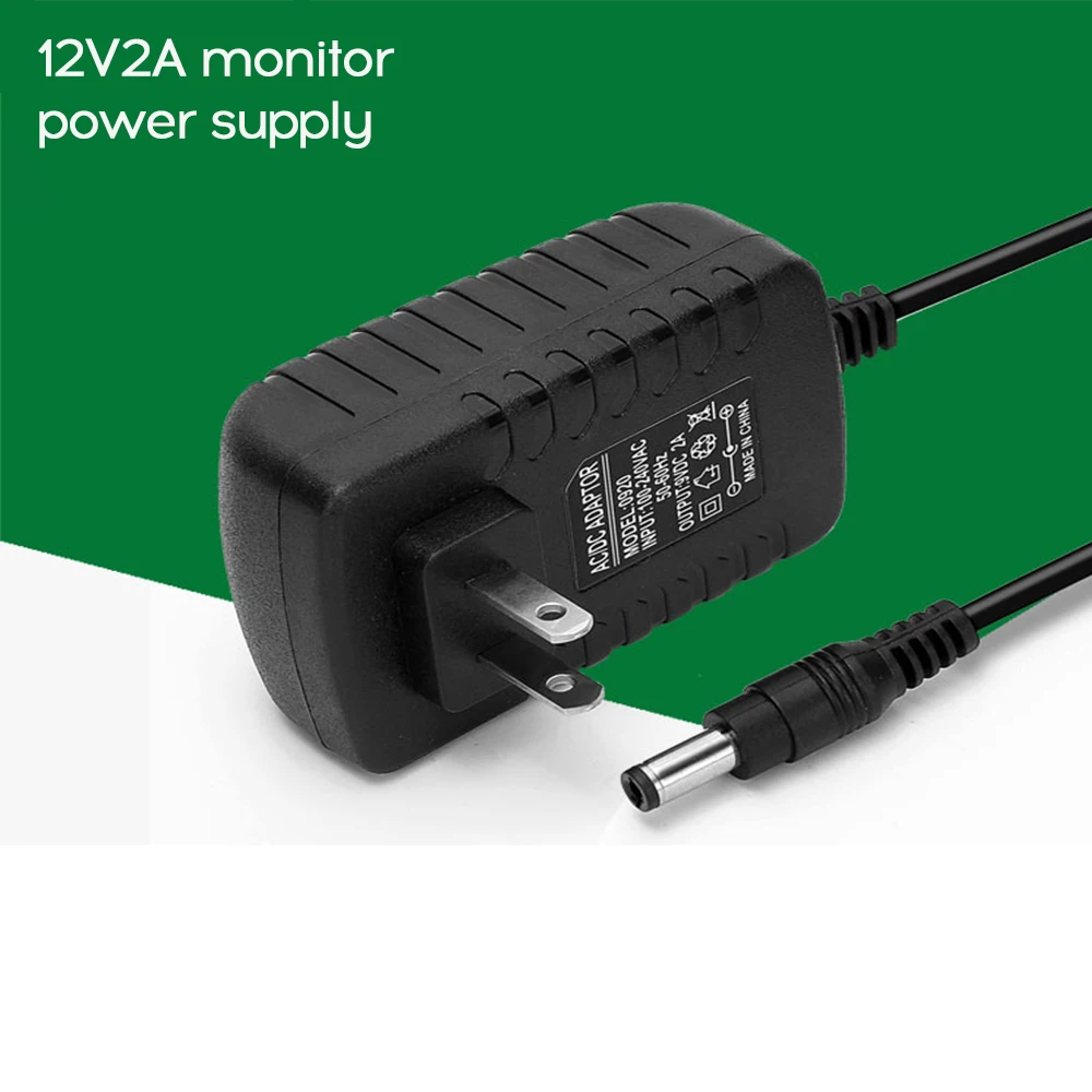12v 2A Power-Supply-Adapter Apsaugos stebėjimo kameros 110V-240V Dc 12v Led Juostelės AC 2A, Kad MUS ES