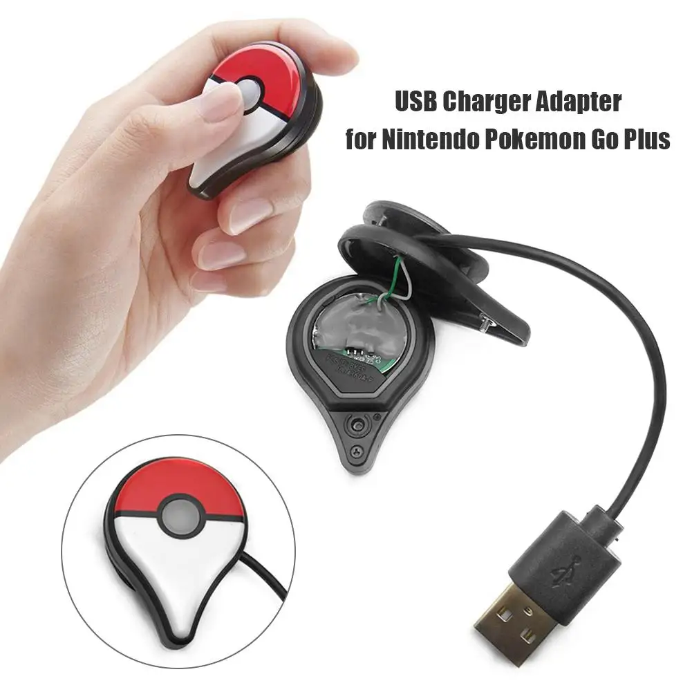 USB Įkroviklis Adapteris Nintend Pokemon Eiti Plius Įkraunamą 