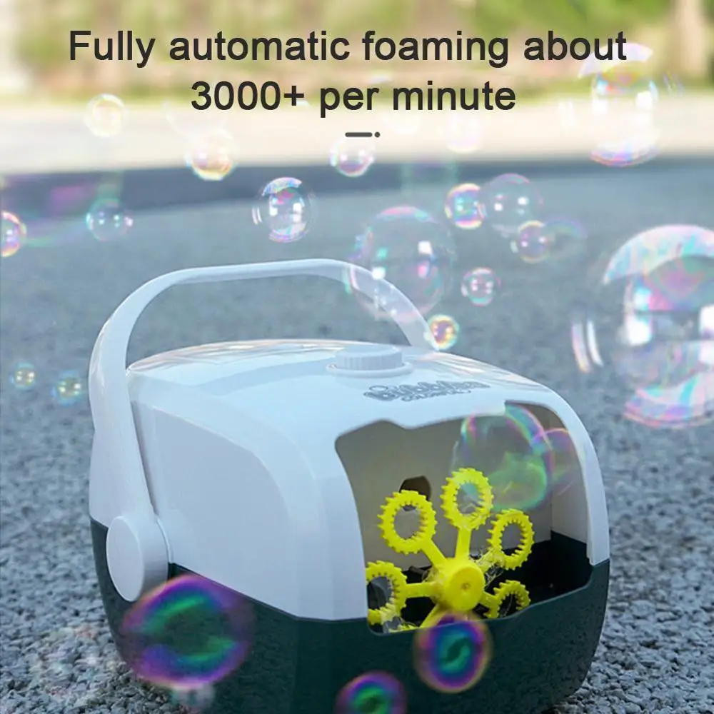 Burbulas Mašina Automatinė Burbulo Pūtimo Šalis, Gimtadienis, Vestuvės Burbulas Maker Vasaros Lauko Žaislų Vaikams Dropshipping