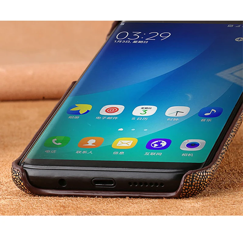 Stručių Originali Odinis telefono dėklas Samsung Galaxy S20 FE Ultra S8 S9 S7 10 Pastaba S20 Plius s10 A50 A51 A70 A71 A31 A8 A7 2018