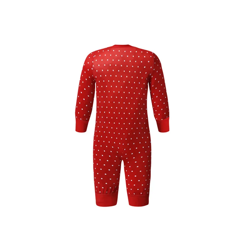 2020 Šeimos Atitikimo Pižama Nustatyti Raudona Spausdinti Tėvų-Vaikų Kostiumas Kalėdos Šeimos Pižama Nustatyti Kūdikio Romper Sleepwear Kalėdų Pižama Komplektas