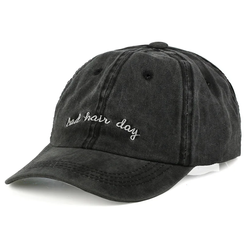 Unisex Blogų Plaukų Dieną tėtis skrybėlę Reguliuojamas vientisos Spalvos Plauti Medvilnės Beisbolo kepuraitę Pora Bžūp Mados kepurės Snapback Cap naujas Pananma