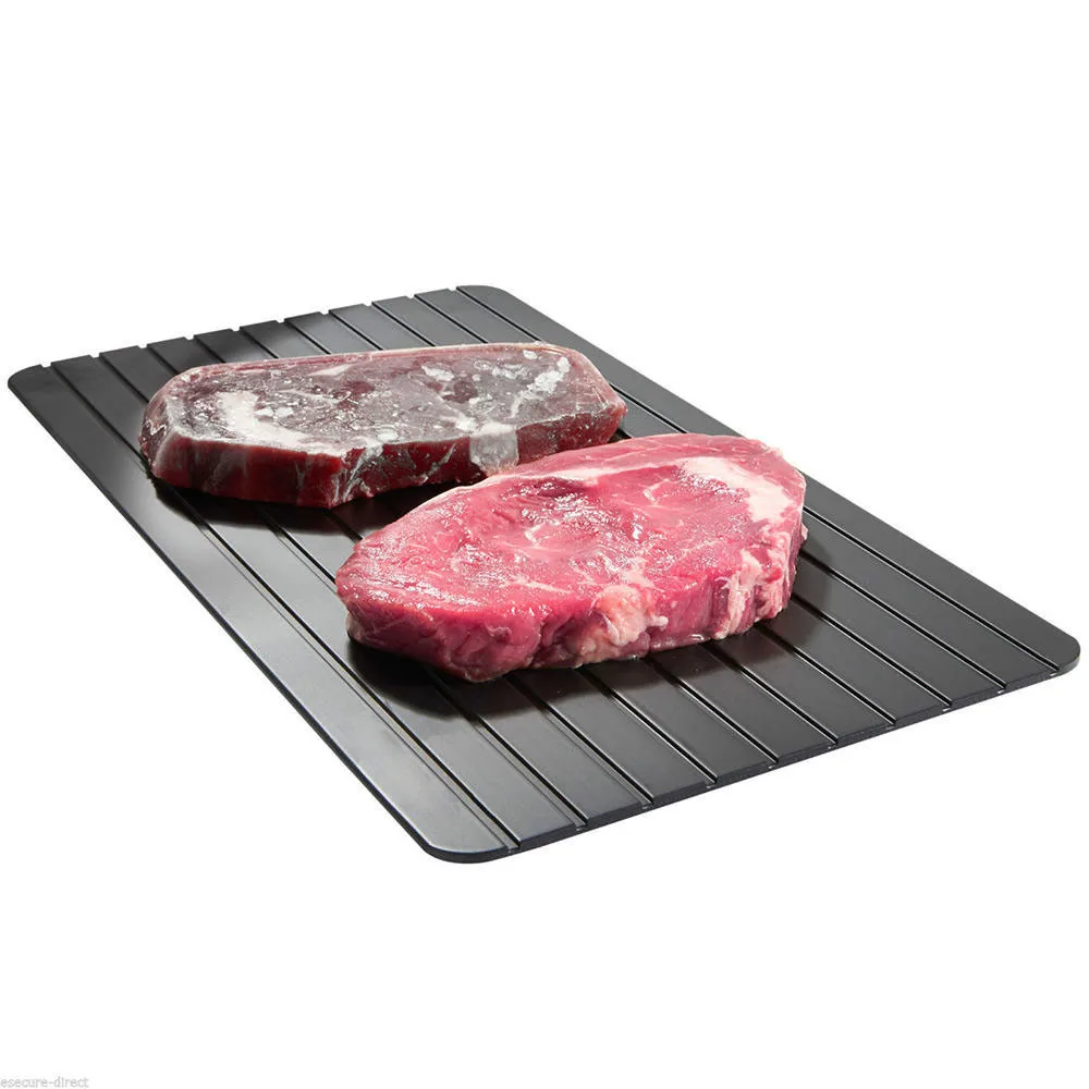 Karšto Greito Atšildymo Dėklas Plokštės Virtuvės Saugiausias Būdas Atitirpinimo Mėsos arba Sušaldyti Maisto produktai, Be Elektros Mikrobangų Atšildykite Sušaldyti