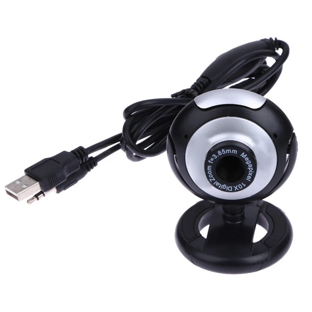 16 Megapikselių USB Kamera, Kamera Su Mic Night Vision Web Cam PC Nešiojamas HD Vaizdo Kamera