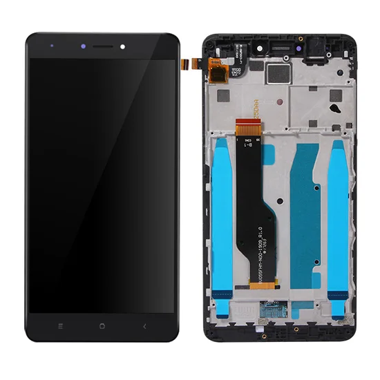 Už Redmi 4 Pastaba LCD Ekranas + Rėmas Xiaomi Redmi Note4 Pasaulio Versija Snapdragon 625 LCD Ekranas skaitmeninis keitiklis Atsarginės Dalys