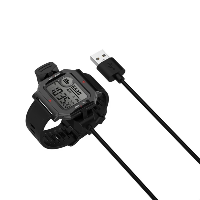 Greitas USB Įkrovimo Kabelis Nešiojamų Smart Žiūrėti Įkroviklis, Įrenginio Žiūrėti Įkroviklio-Amazfit Neo A2001 Smart Watch Priedai M5TB