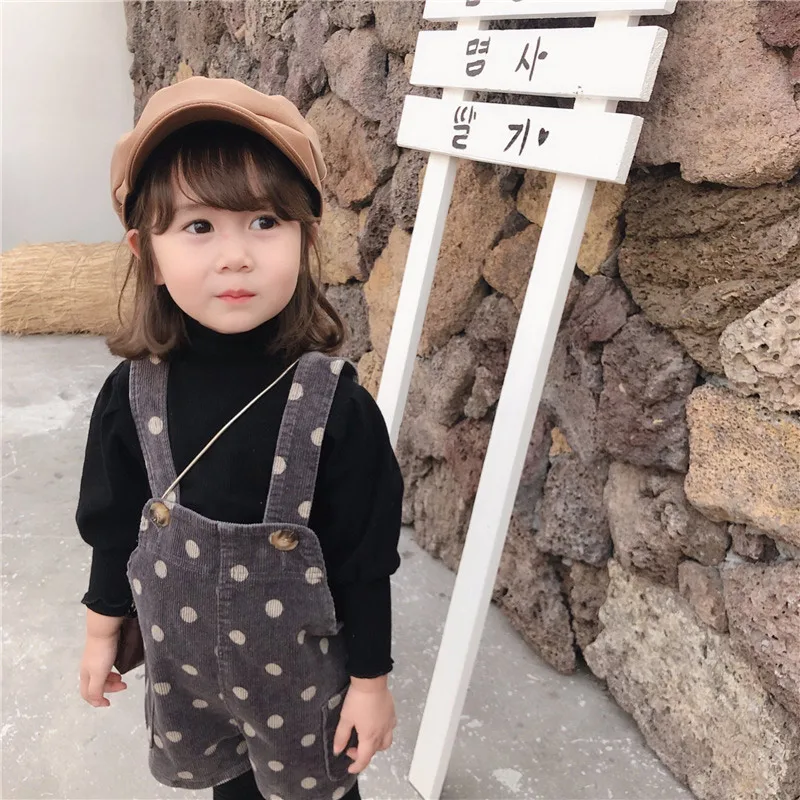 Pavasarį, Rudenį merginos megztinis kūdikių trikotažas vaikams, megztos viršūnes vaikų drabužių mados Korėja stiliaus kietosios tepimo rankovės nuo 1 iki 7 metų amžiaus