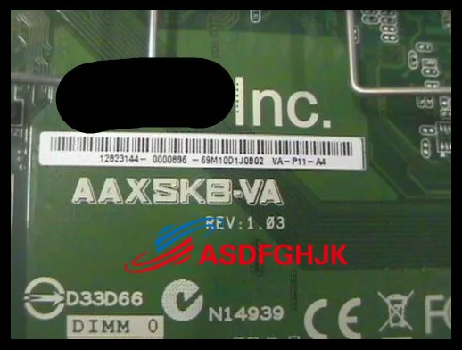 Originalus DB.SV011.001 AAXSKB-VA Acer All-in-one Aspire ZC-106 mainboard Bandymo GERAI