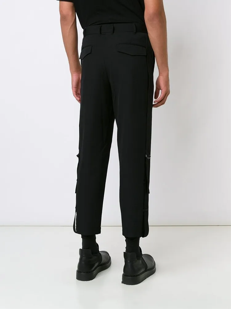Vyriški drabužiai GD Plaukų Stilistas mados Podiumo gatvės Asmenybės dizaino laisvalaikio kelnės kelnės plius dydis kostiumai