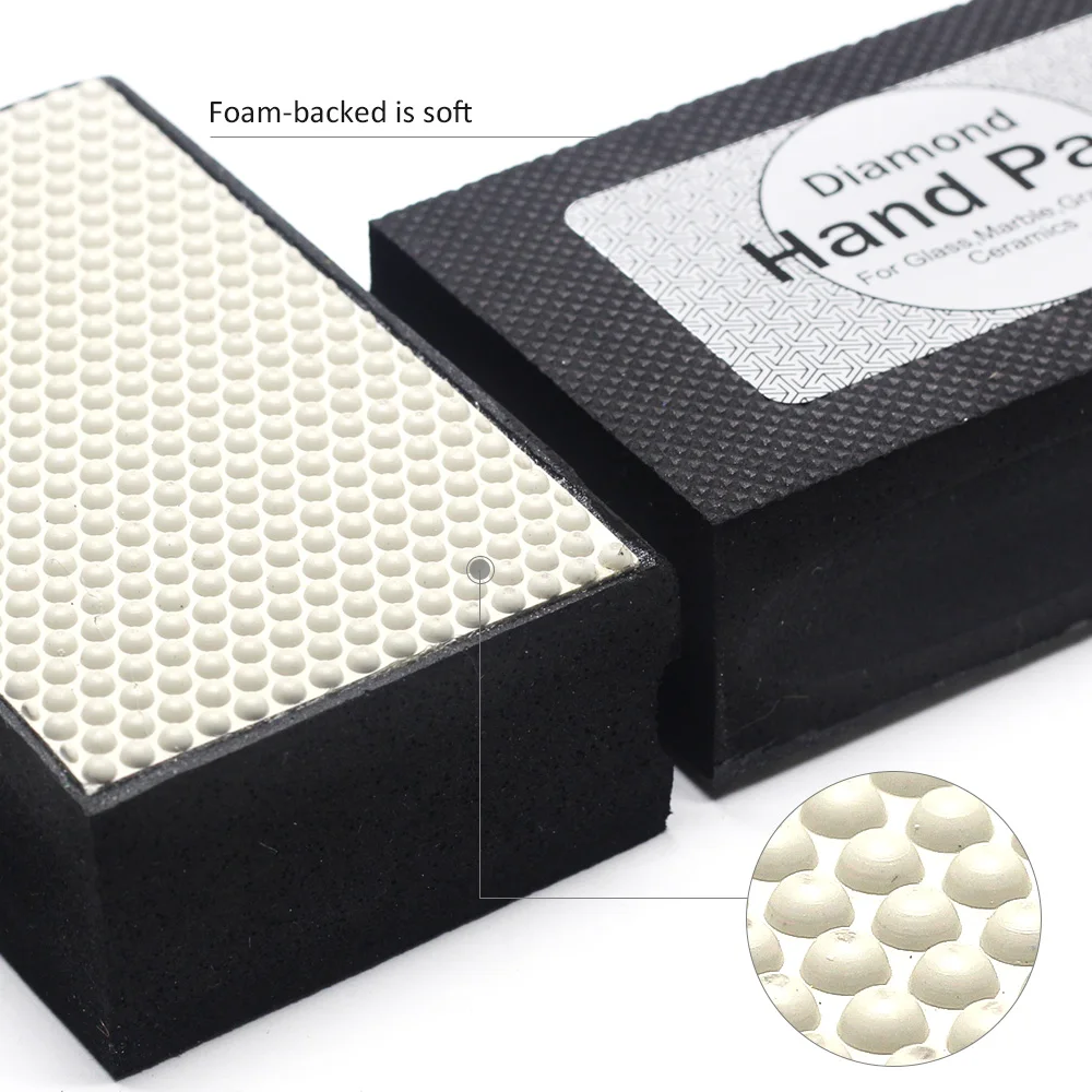 Derva Diamond vertus poliravimo padas 90*55mm akmens poliravimas pusės valytuvo stiklo lenkijos šlifavimo keraminių plytelių deimantų šlifavimo pagalvėlės