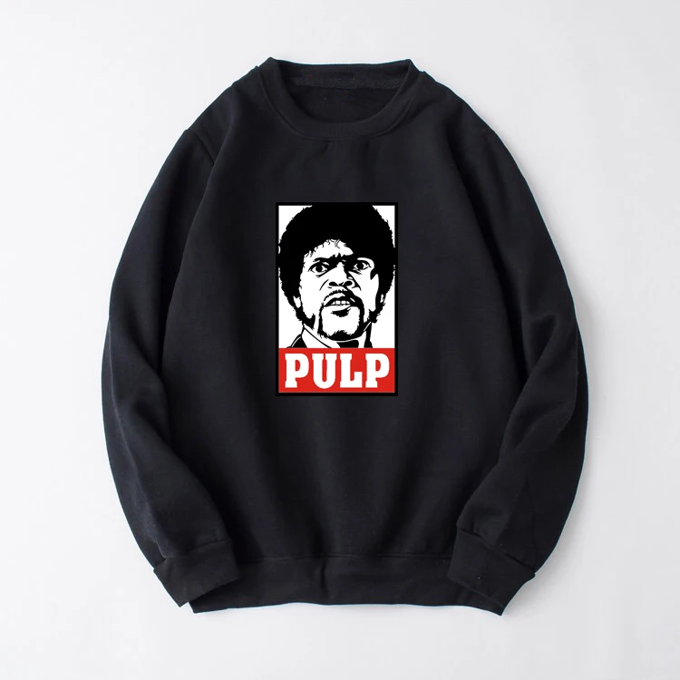 Pulp Fiction punk roko mados palaidinukė hoodies