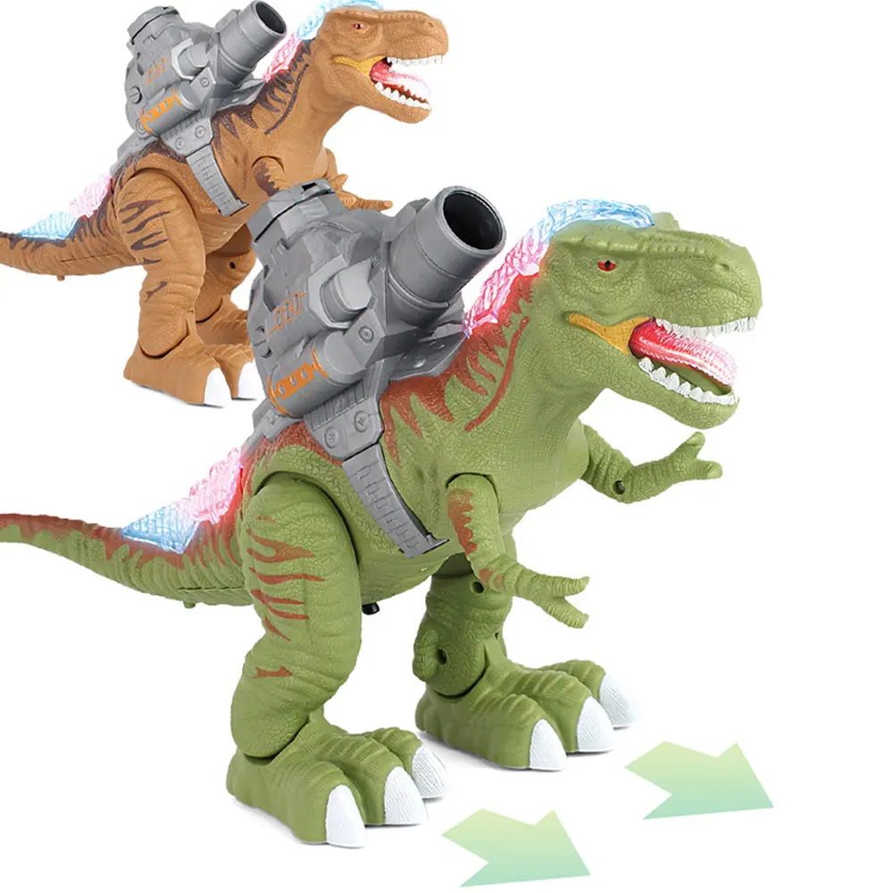 Elektriniai Garso, Šviesos, Dinozaurų Žaislas Šaudymo Patrankos Robotas Mechaninė Vaikščioti Dinozaurai Dizaino Modelis Riaumojimas Žaislai Berniukas Dovanos