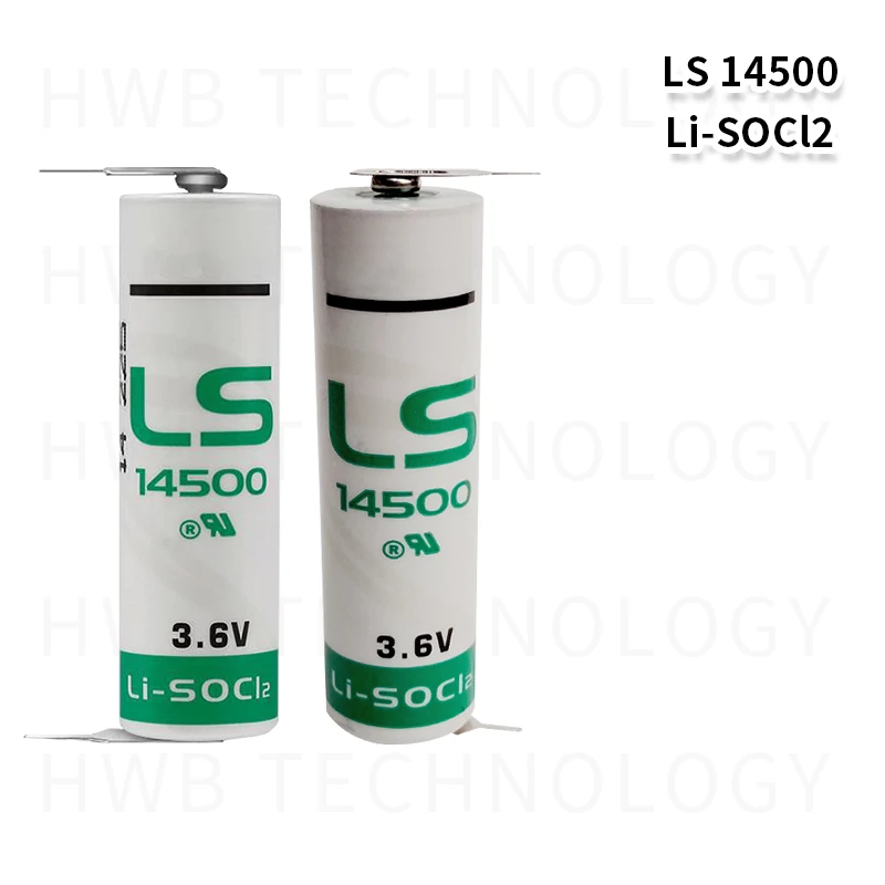 20PCS/daug Naujų SAFT LS14500 AA ER14505M 3,6 v 2600mah ličio baterija, su lydmetalis smeigtukai įranga ir priemonės, baterijos