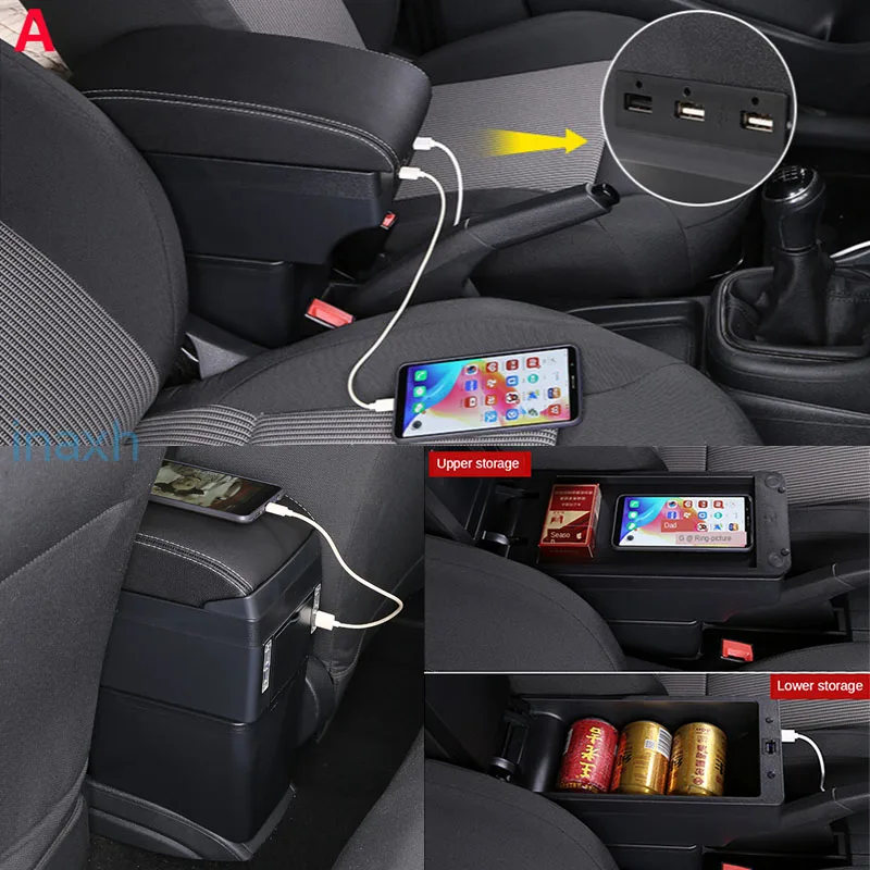 Opel Astra Porankiu Lauke Modifikavimas dalys Opel Astra J Automobilio Sėdynėje Centras talpinimo Automobilių Priedai USB Lengva įdiegti
