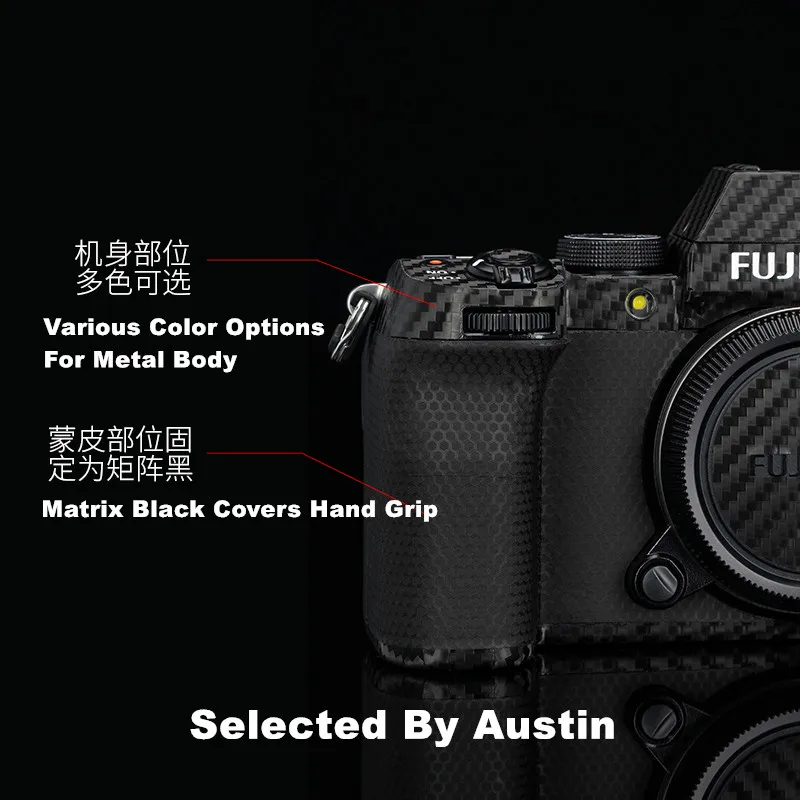 Premium Kamera Odos Lipdukas Lipdukas, Skirtas Fuji XS10 Wrap Kino Raštas Anti Nulio