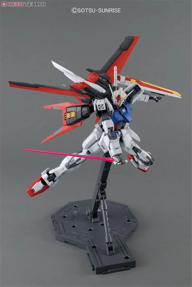 Bandai Gundam MG 1/100 Aile Strike Ver RM Mobile Suit Surinkti Modelį Rinkiniai figūrėlių, Plastikiniai Modelis Žaislai