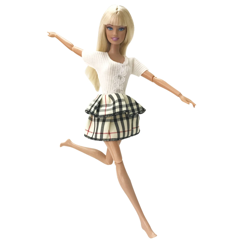NK 10 Nustatyti 2020 Naujausias Princesė Lėlės Aprangą Graži Šalis Drabužių Viršų Mados Suknelė Barbie Lėlės Geriausios Mergaičių Dovana Žaislai