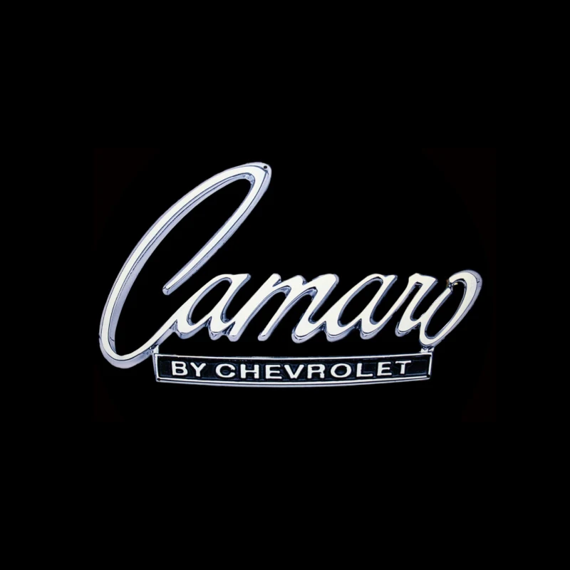 2VNT CAMARO Logotipas Belaidžio Automobilio Duris Projektorius Šešėlis Sveiki Žibintai