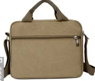 Naujas vyrų maišelį portable document kompiuterio krepšys drobė vyrų skerspjūvio pečių maišą