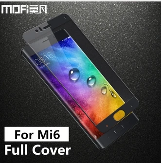 Mofi Pilnas draudimas 9H Mažmeninės Paketas, Grūdintas Stiklas Xiaomi 6 Mi 6 M6 5.15