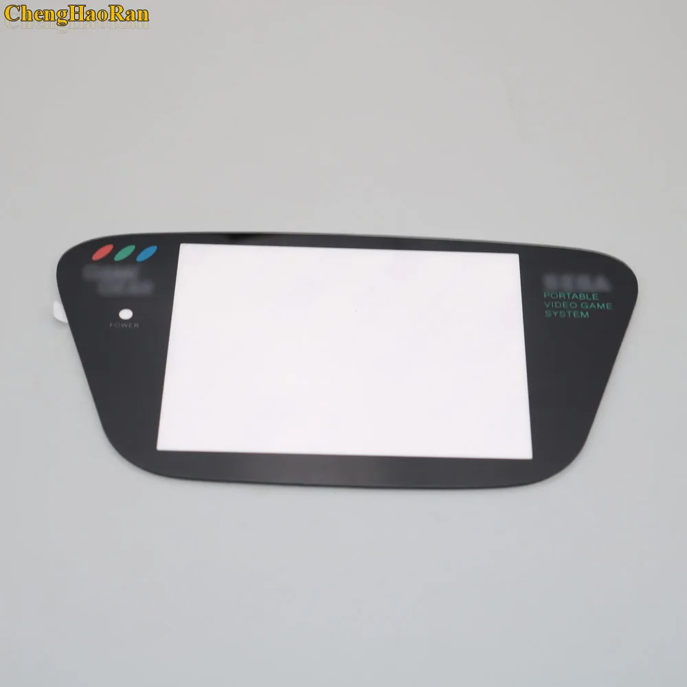 1pcs Stiklo Juoda Sega Game Gear Pakeitimo Screen Protector GG Ekranas Objektyvas