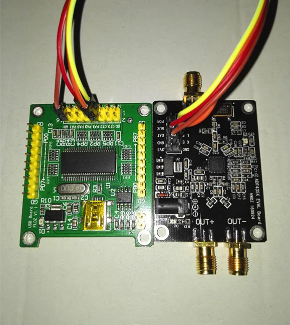 ADF43501 ADF4350 PLL RF Signalo Šaltinis Dažnio Sintezatorius Plėtros Taryba /CY7C68013A USB valdybos logic analyzer KUMPIS radijo