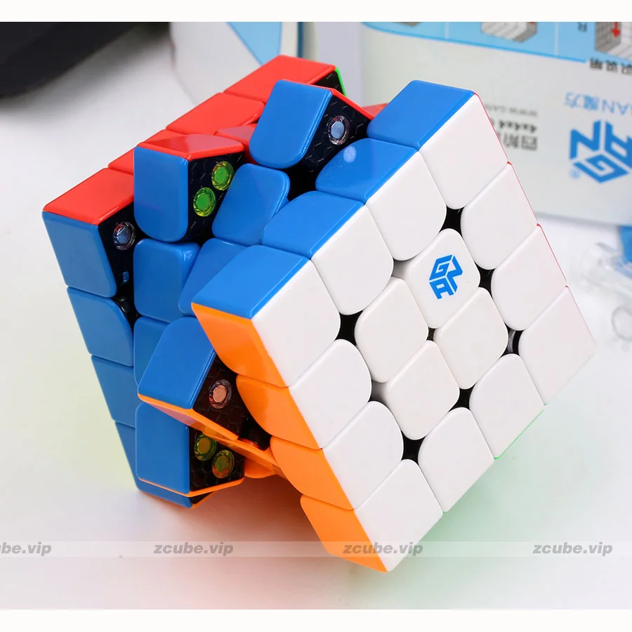 Magic cube 4x4 GAN kubeliai GAN460M 460 M 4x4x4 GAN kubo WCA švietimo twist išmintis žaislai žaidimas MAGNETINIS kubas 4*4 GAN 460M GANCUBE