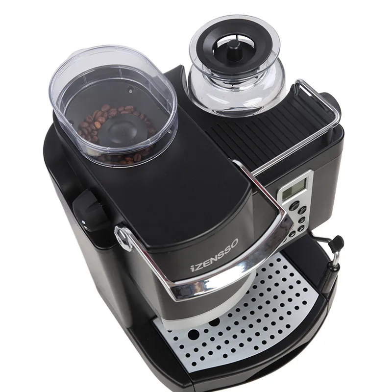 PING 1160W GALIA 1.4 L bako talpa kavos virimo aparatas Automatinis Espresso kavos Aparatas Kavos virimo aparatas su Malamas Pupelių ir Pieno Puta