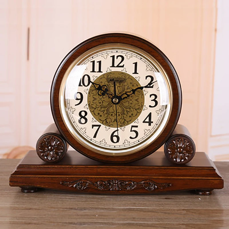 Punktualumas Funkcija Medžio Masyvo Laikrodis Klasikinis Europos Senovinių Kūrybos Kvarcinis Laikrodis Gyvenimo Kambario, Miegamasis Punktualumas Įrankis