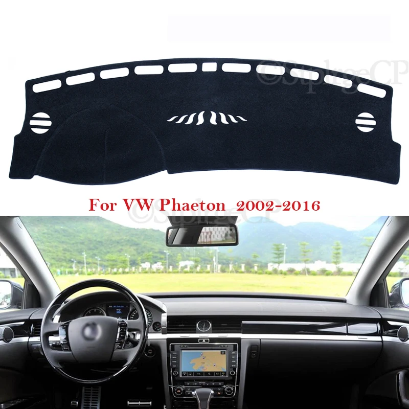 Prietaisų skydelio Dangtelis Apsauginis Padas Volkswagen VW Phaeton 2002~2016 Automobilių Reikmenys galiniu langu skėtį nuo saulės Kilimą, Anti-UV m. m.