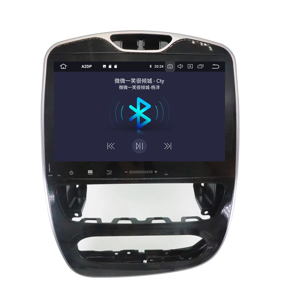 Android10.0 4GB+64GB automobilių DVD grotuvas Automobilio multimedijos Radijo Renault Clio 2017 -2018 GPS Navigacija, Garso Vaizdo grotuvas vienetas