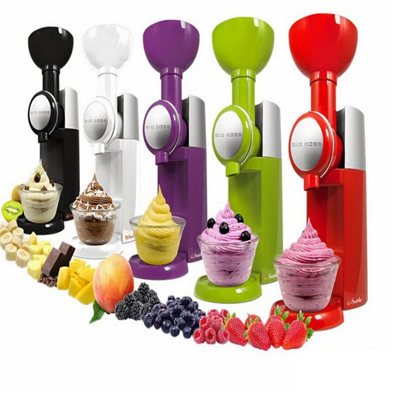 Big Boss Swirlio Automatinė Šaldytų Vaisių Desertas Mašina, Vaisių, Ledų Mašina Maker Mašina Kokteilis