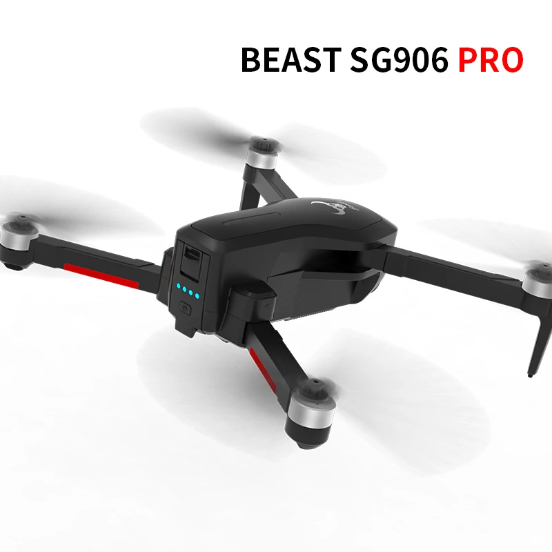 SG 906 pro drone Kamera 4k GPS variklis brushless quadcopter UAV tolimojo kontrolės drone su viena baterija