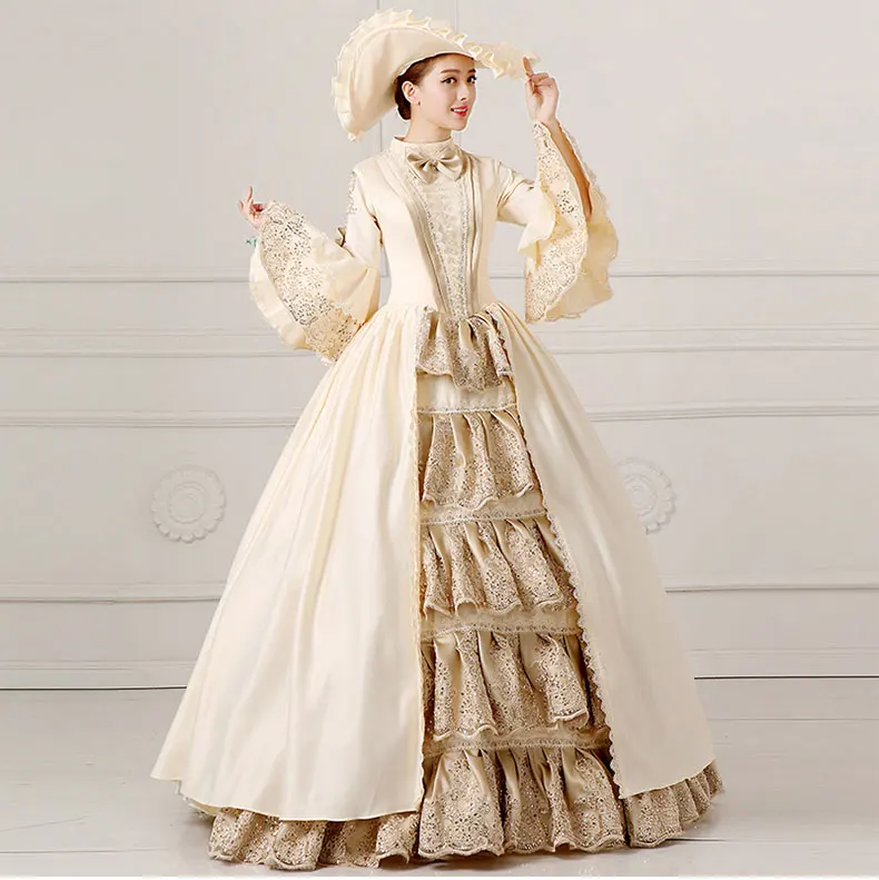 2021 karšto pardavimo xxxl individualų Viktorijos Suknelė Moterų Kostiumas Helovinas Šalis Teatro Teismas Kamuolys Suknelė Viduramžių kostiumas