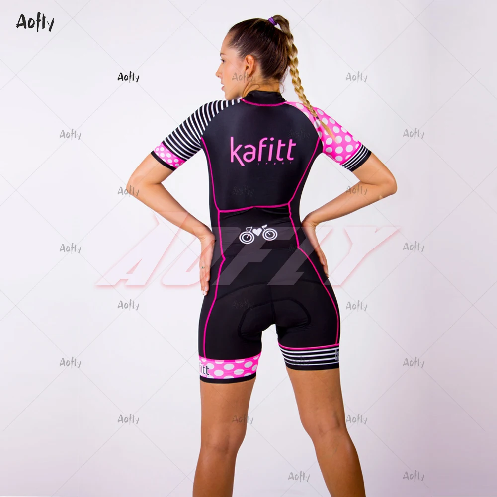 2020kafitt Triatlonas Moterų Dviračių Džersis Skinsuit rinkiniai mergina Jumpsuit Maillot Dviračių drabužių macaquinho ciclismo feminino