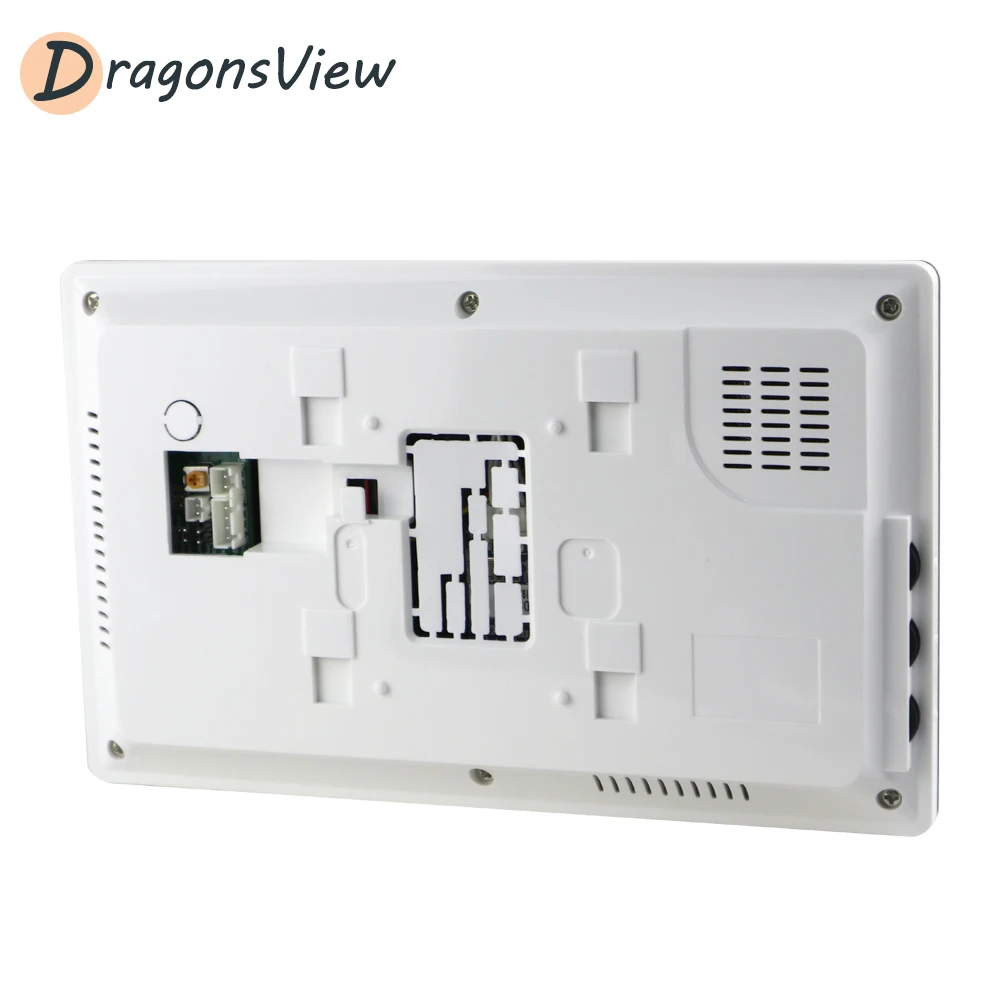 Dragonsview Vaizdo Durų Phone 7 colių Laidinio Vaizdo Durys įėjimo Domofonas Sistema su Užrakto Vandeniui Naktinio Matymo Lauko durų skambutį
