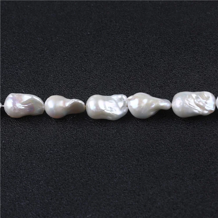 APDGG 14-15mm baroko perlas sruogos prarasti perlų karoliukai moterų lady papuošalai 
