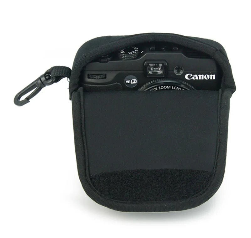 Minkštas neopreno atveju Fotoaparatas Canon G16 SX720 SX730 SX740 Nikon A900 s9900s s9700s s9600 Sony DSC-HX50 HX60 HX80 RX100 WX500